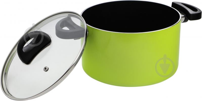 Кастрюля BergHOFF Eclipse 3,7 л 20 см зеленая - фото 2
