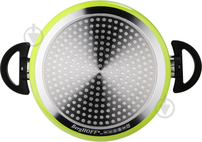 Кастрюля BergHOFF Eclipse 3,7 л 20 см зеленая - фото 3