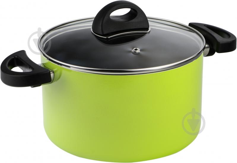 Кастрюля BergHOFF Eclipse 3,7 л 20 см зеленая - фото 1