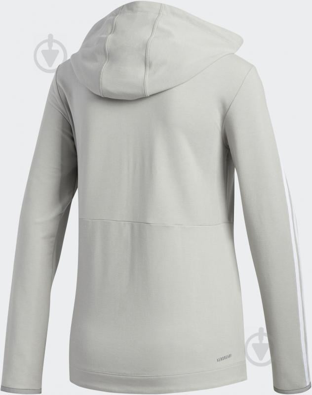 Джемпер Adidas 3S KNT FZ HOODY FL2353 р. XS сірий - фото 2