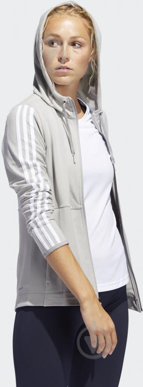 Джемпер Adidas 3S KNT FZ HOODY FL2353 р. XS сірий - фото 6