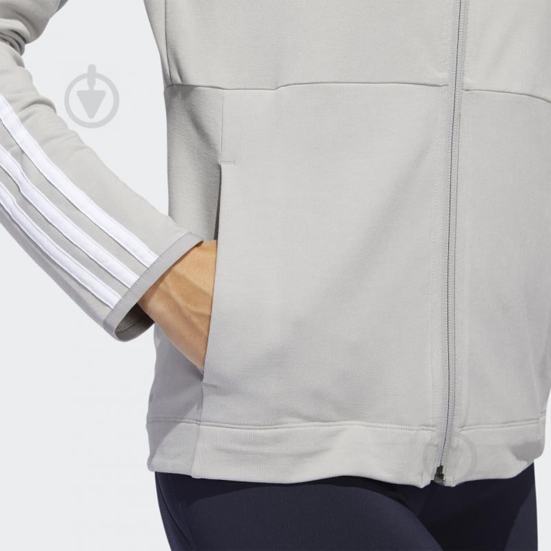 Джемпер Adidas 3S KNT FZ HOODY FL2353 р. XS сірий - фото 8