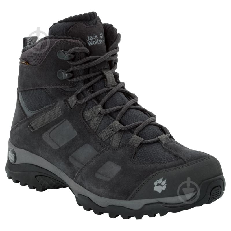 Черевики Jack Wolfskin VOJO HIKE 2 WT TEXAPORE MID W 4035561-6362 р.37,5 темно-сірий - фото 1