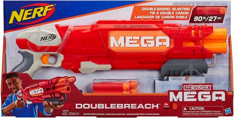 Бластер Hasbro Nerf Мега Даблбрич B9789 - фото 5