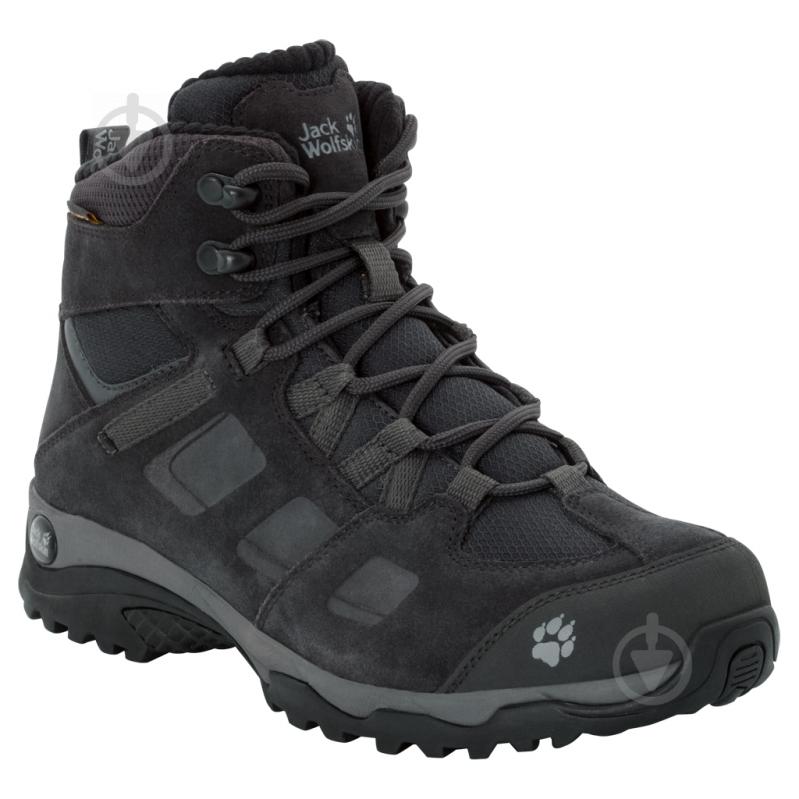 Черевики Jack Wolfskin VOJO HIKE 2 WT TEXAPORE MID W 4035561-6362 р.39,5 темно-сірий - фото 1