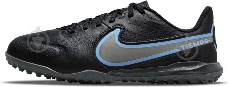 Сороконожки Nike Jr. Tiempo Legend 9 Academy TF DA1328-004 р.33 черный - фото 3