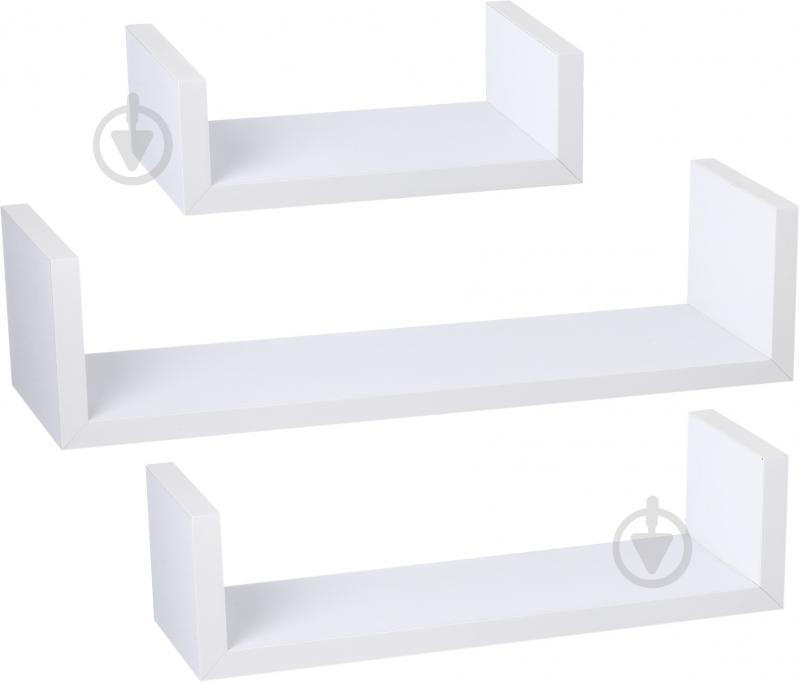 Комплект полок Нанси белый - фото 1 Комплект полок Нанси белый - фото 1