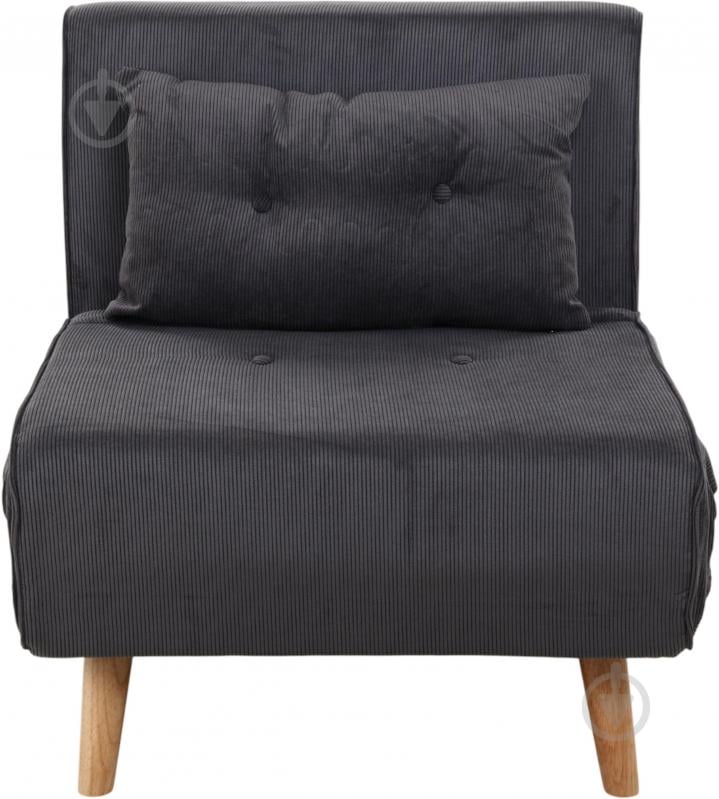 Кресло раскладное Центр Меблів НОТТ 840х810х765 мм графит - фото 2 Кресло раскладное Центр Меблів НОТТ 840х810х765 мм графит - фото 2