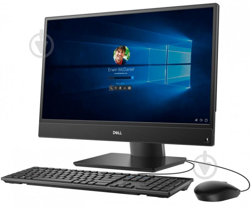 Моноблок Dell OptiPlex 5270 21,5" (N007O5270AIO_P) black - фото 1