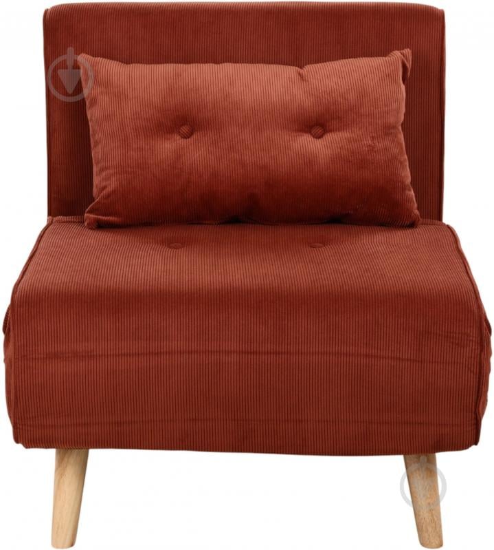 Кресло раскладное Центр Меблів НОТТ 840х810х765 мм терракотовый - фото 2 Кресло раскладное Центр Меблів НОТТ 840х810х765 мм терракотовый - фото 2