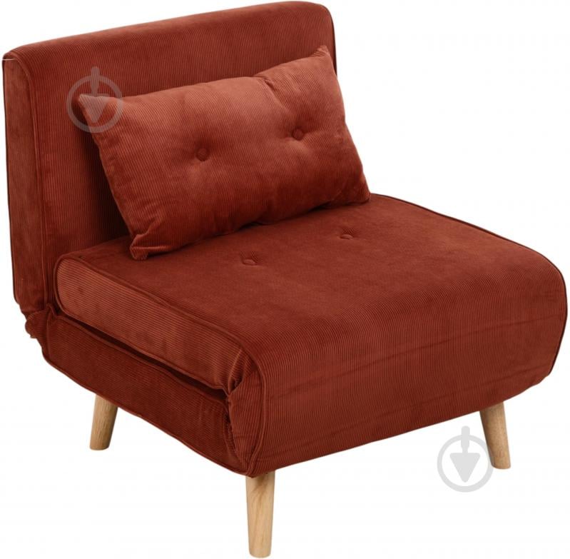 Кресло раскладное Центр Меблів НОТТ 840х810х765 мм терракотовый - фото 1 Кресло раскладное Центр Меблів НОТТ 840х810х765 мм терракотовый - фото 1