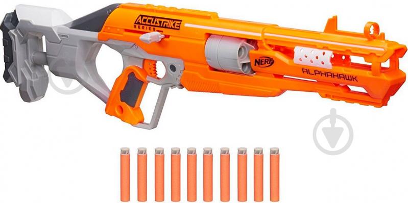 Бластер Hasbro Nerf Альфахок Аккустрайк B7784 - фото 1