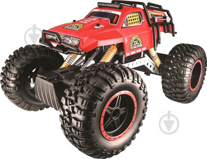 Машинка на р/у Maisto Rock Crawler в ассортименте 81157 green/81157 red - фото 1