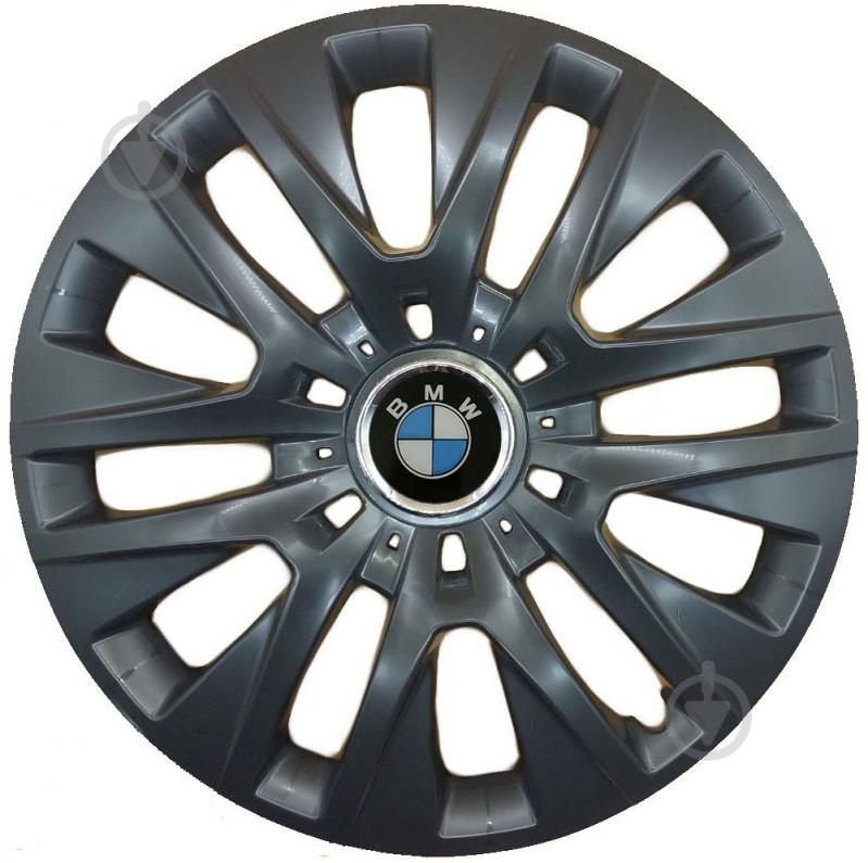 Колпак для колес SJS BMW 429 R16" 4 шт. черный - фото 1
