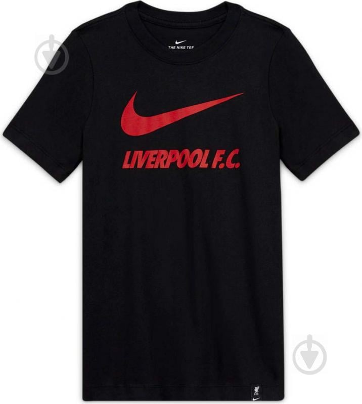 Футболка Nike M NK TEE EVERGREEN CREST CZ8250-010 р.S черный - фото 1