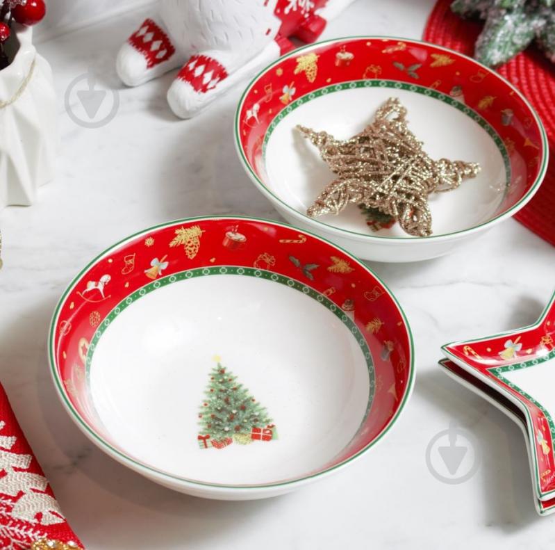 Набор салатников Lefard Christmas delight Tree 16х5,5 см 2 шт 985-157 - фото 4
