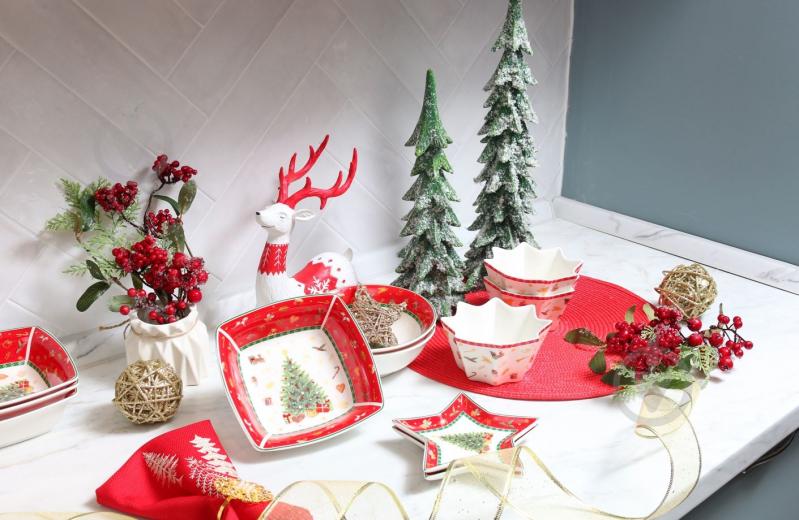 Набор салатников Lefard Christmas delight Tree 16х5,5 см 2 шт 985-157 - фото 8