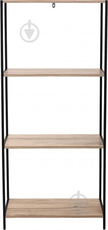 Этажерка Центр Меблів Конго 1105х500х300 мм натуральный/черный - фото 3