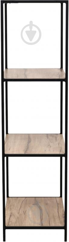 Этажерка Центр Меблів Конго 1105х500х300 мм натуральный/черный - фото 2