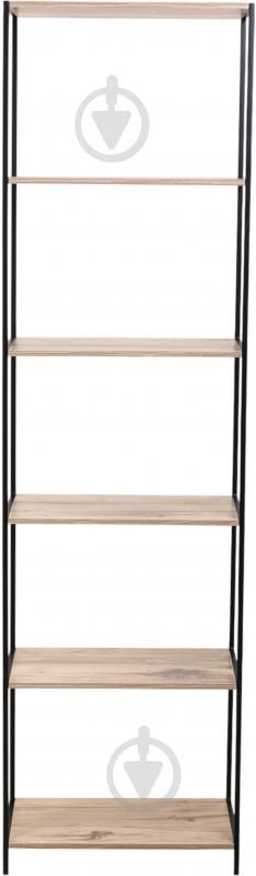 Этажерка Центр Меблів Конго 1800х500х300 мм натуральный/черный - фото 3 Этажерка Центр Меблів Конго 1800х500х300 мм натуральный/черный - фото 3