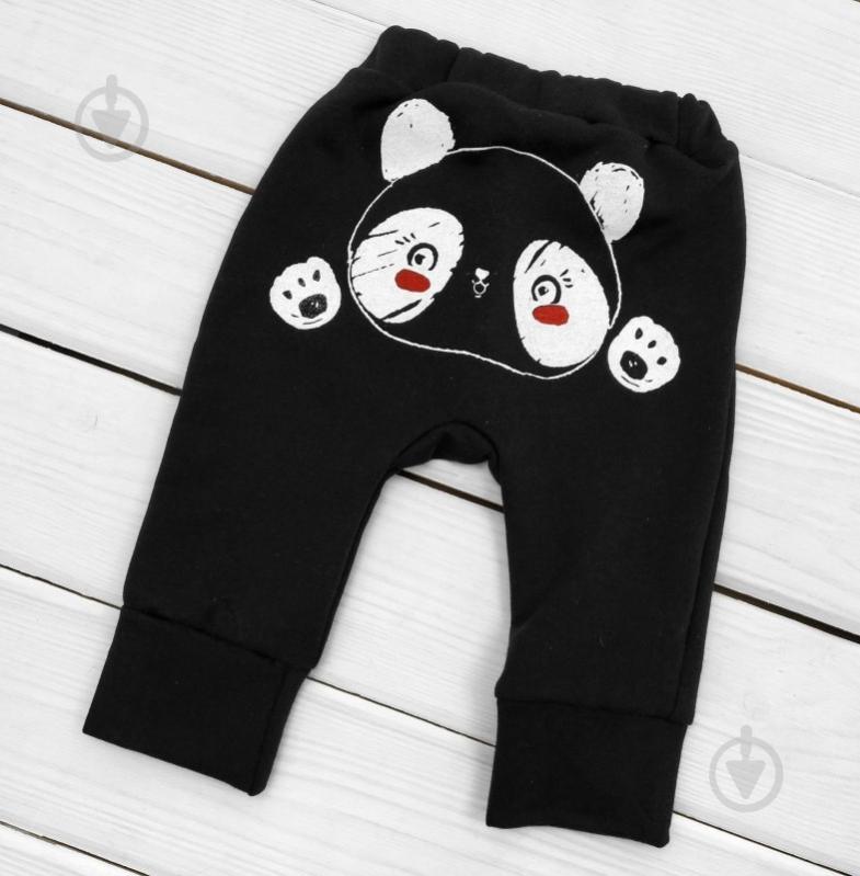 Штанишки Dexter`s Panda р.68 черный d303чн-пд - фото 1
