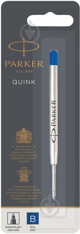 Стрижень кульковий QuinkFlow 10 233BLU 98 мм 1,2 мм синій Parker 1 шт. - фото 1