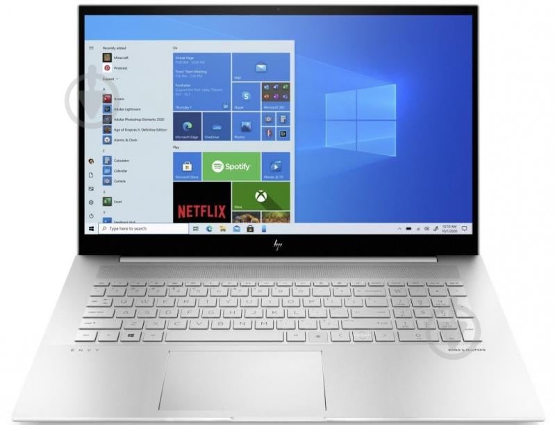 Ноутбук HP Envy 17-ch0005ua 17,3 (422N9EA) silver - фото 1