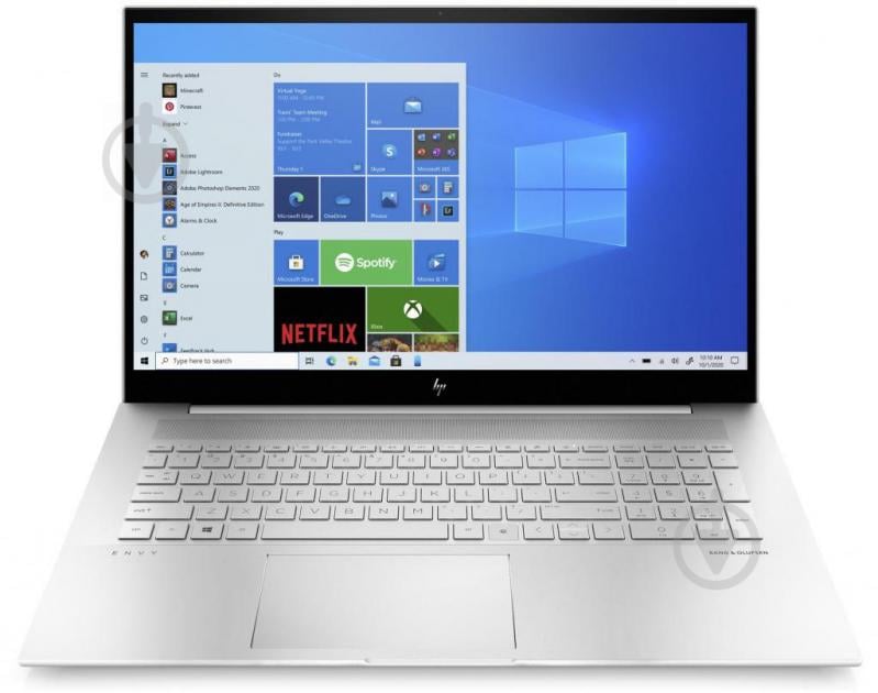 Ноутбук HP ENVY 17-ch0003ua 17,3 (422N7EA) silver - фото 1