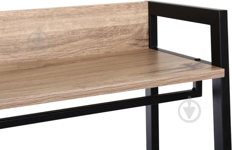 Вешалка Центр Меблів Твин с полкой под обувь 640х400х1690 мм черный/бежевый - фото 4