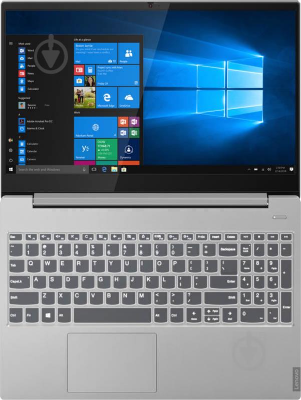 Ноутбук Lenovo IdeaPad S340 15,6" (81N800WQRA) platinum grey - фото 8