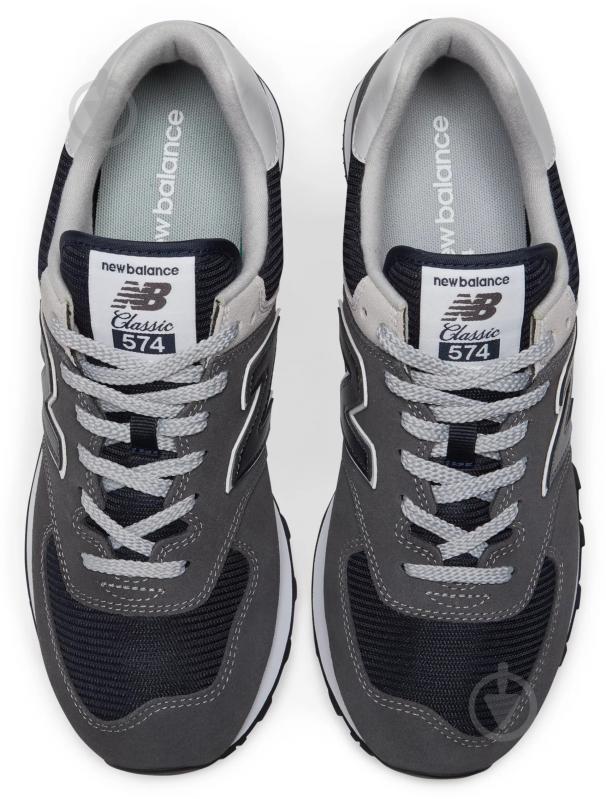 Кроссовки мужские New Balance ML574EI2 р.41,5 серые - фото 3