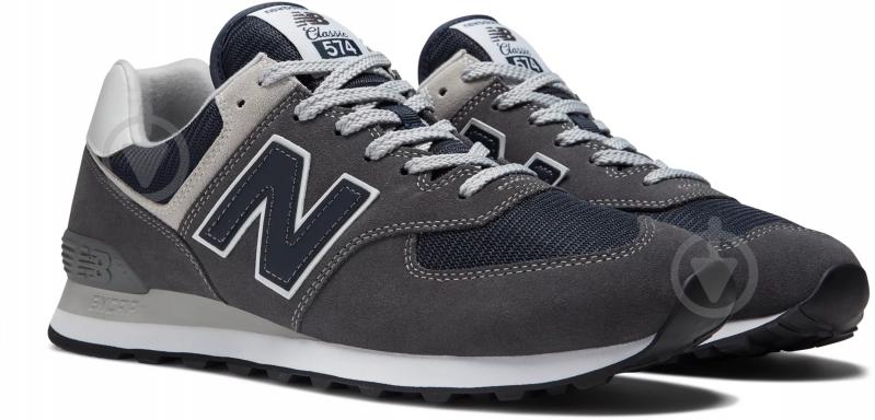 Кросівки чоловічі New Balance ML574EI2 р.41,5 сірі - фото 4