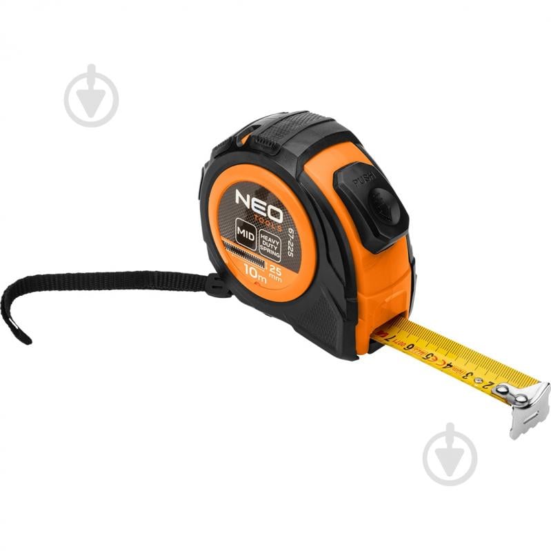Рулетка NEO tools 67-225 10 м x 25 мм - фото 1