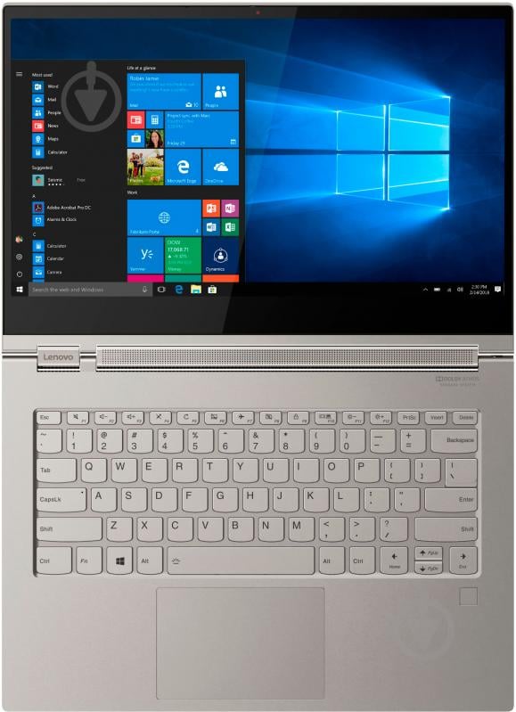 Ноутбук Lenovo Yoga C930 14" (81C400Q8RA) mica - фото 5