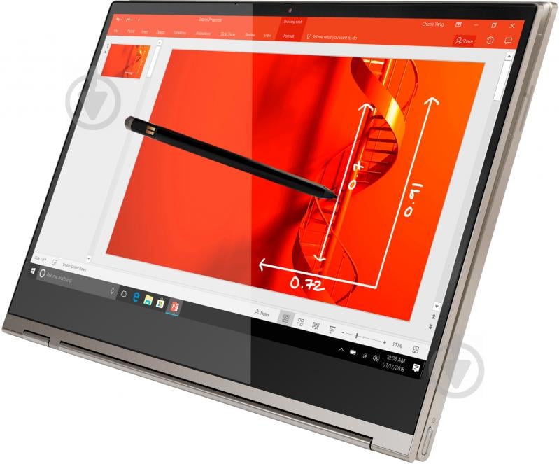 Ноутбук Lenovo Yoga C930 14" (81C400Q8RA) mica - фото 9