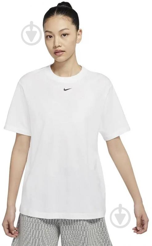 Футболка Nike W NSW ESSNTL TEE BF LBR DN5697-100 р.S білий - фото 1