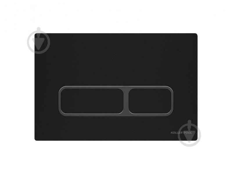Кнопка смыва Koller Pool STYLE PRO Edge, черный - фото 1 Кнопка смыва Koller Pool STYLE PRO Edge, черный - фото 1