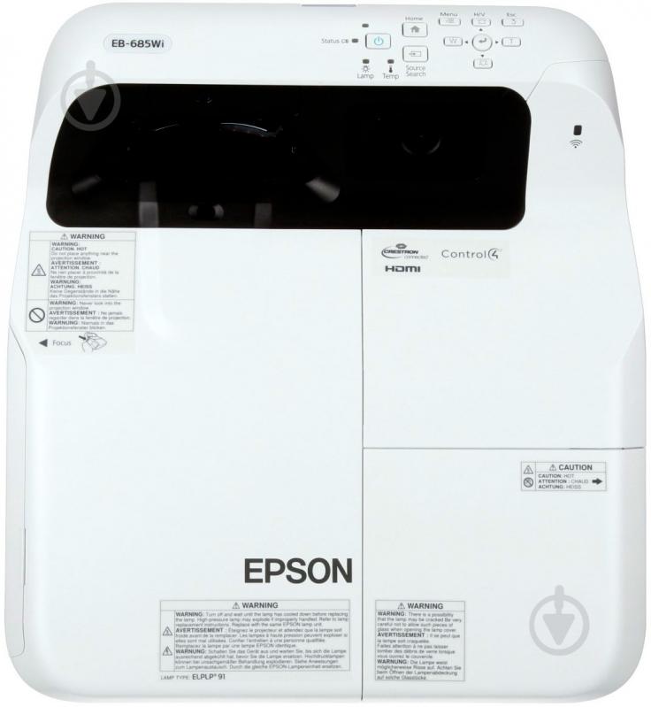 Проектор Epson EB-680S (V11H746340) (LCD/3500LM/XGA/14000:1/VGA, HDMI/5.7KG) - фото 5