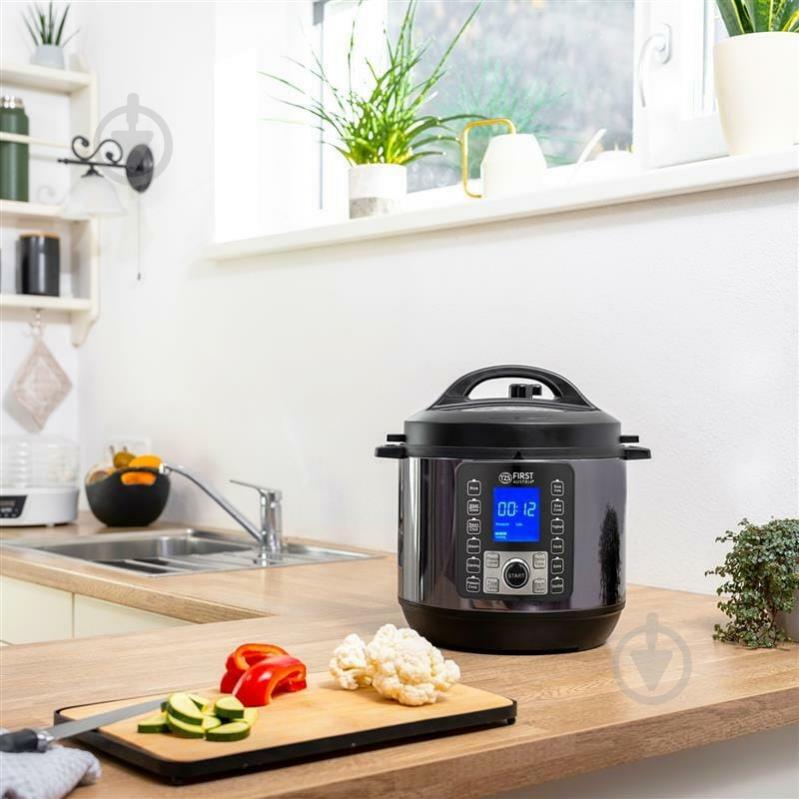 Мультиварка-скороварка First FA-5130-2-GR - фото 3