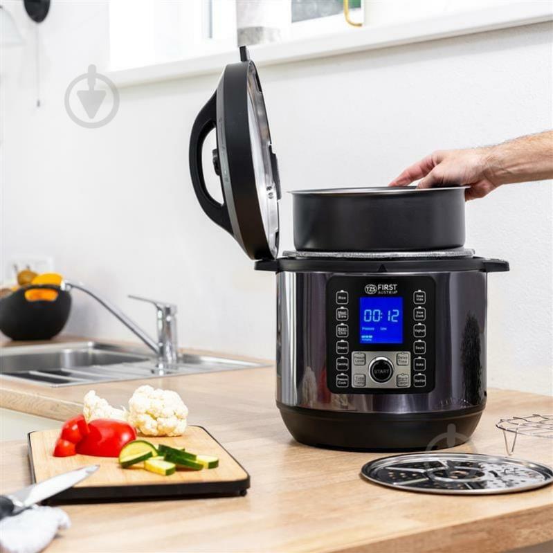 Мультиварка-скороварка First FA-5130-2-GR - фото 7