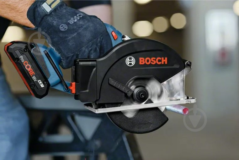 Пилка циркулярна Bosch Professional GKM 18V-50 06016B8002 - фото 4