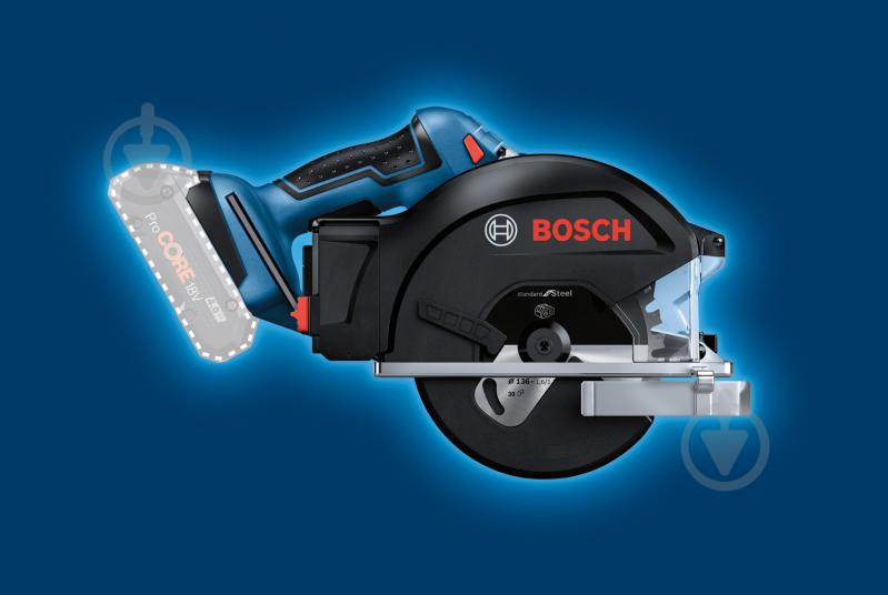 Пилка циркулярна Bosch Professional GKM 18V-50 06016B8002 - фото 7