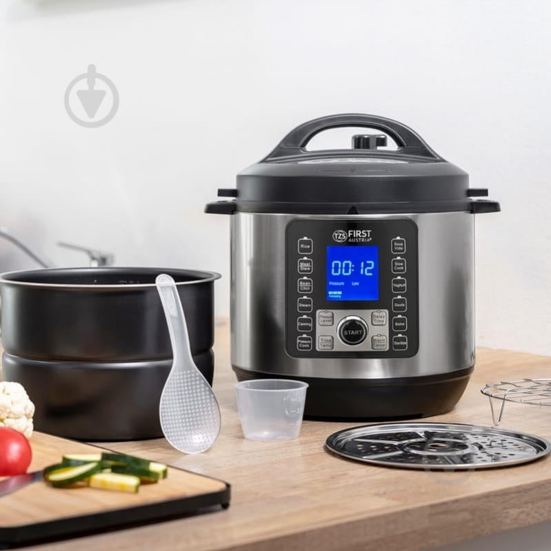 Мультиварка-скороварка First FA-5130-2-SI - фото 11 Мультиварка-скороварка First FA-5130-2-SI - фото 11