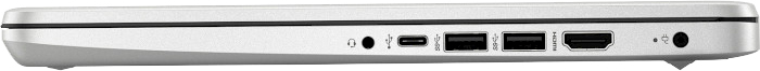 Ноутбук HP 14S-FQ1000UA 14 (422C3EA) silver - фото 5