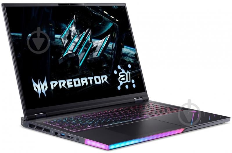 Ноутбук Acer Predator Helios 18 AI PH18-73-90GS 18" (NH.QVZEU.004) abyssal black - фото 2 Ноутбук Acer Predator Helios 18 AI PH18-73-90GS 18" (NH.QVZEU.004) abyssal black - фото 2