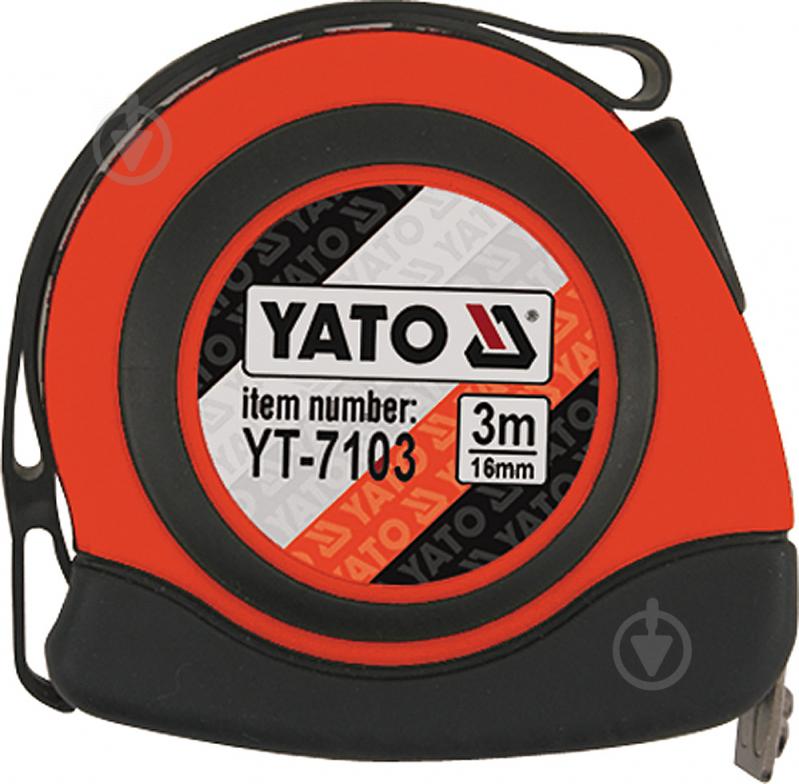 Рулетка YATO YT-7103 3  м x 16  мм - фото 1