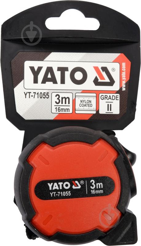 Рулетка YATO YT-71055 3  м x 16  мм - фото 3