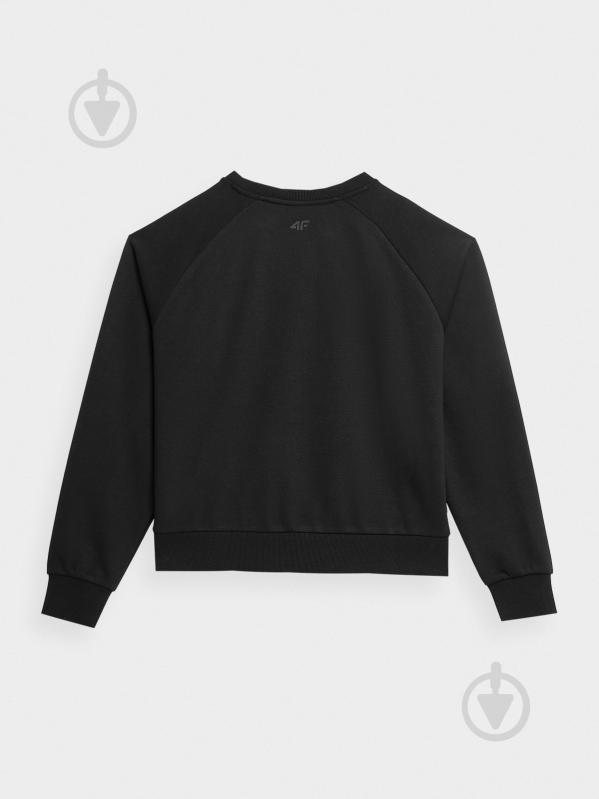 Свитшот 4F SWEATSHIRT F341 4FAW22TSWSF341-20S р.S черный - фото 2