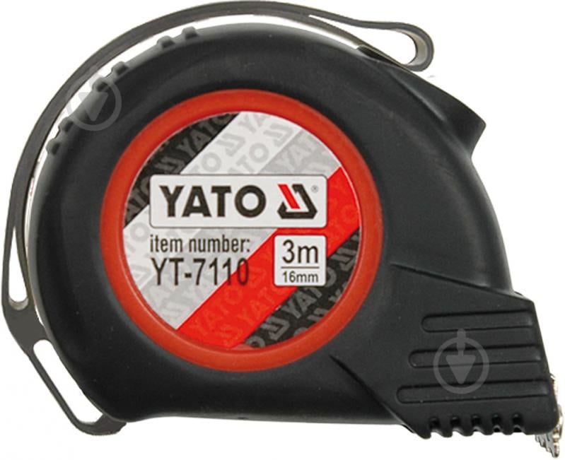 Рулетка YATO YT-7110 3  м x 16  мм - фото 1