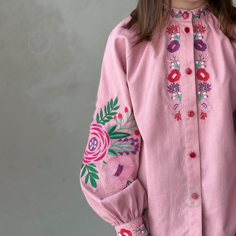 Вышиванка для девочек Эдельвика р.140 розовый 241-25/00 - фото 5 Вышиванка для девочек Эдельвика р.140 розовый 241-25/00 - фото 5